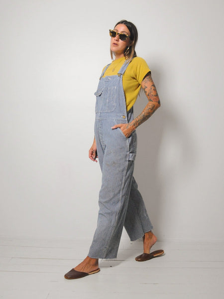 60's Hickory Stripe Overalls