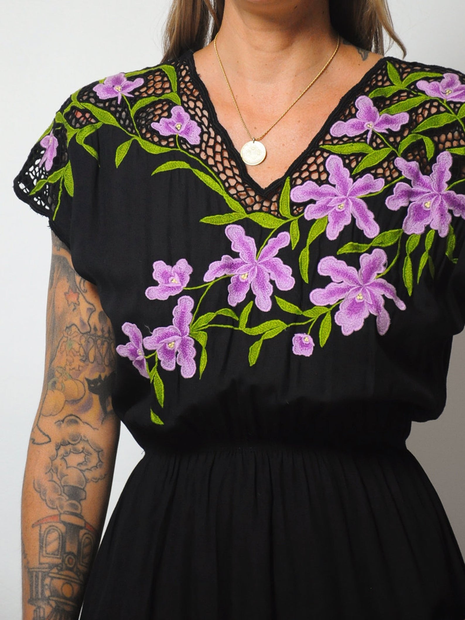 Rosamund Embroidered Dress