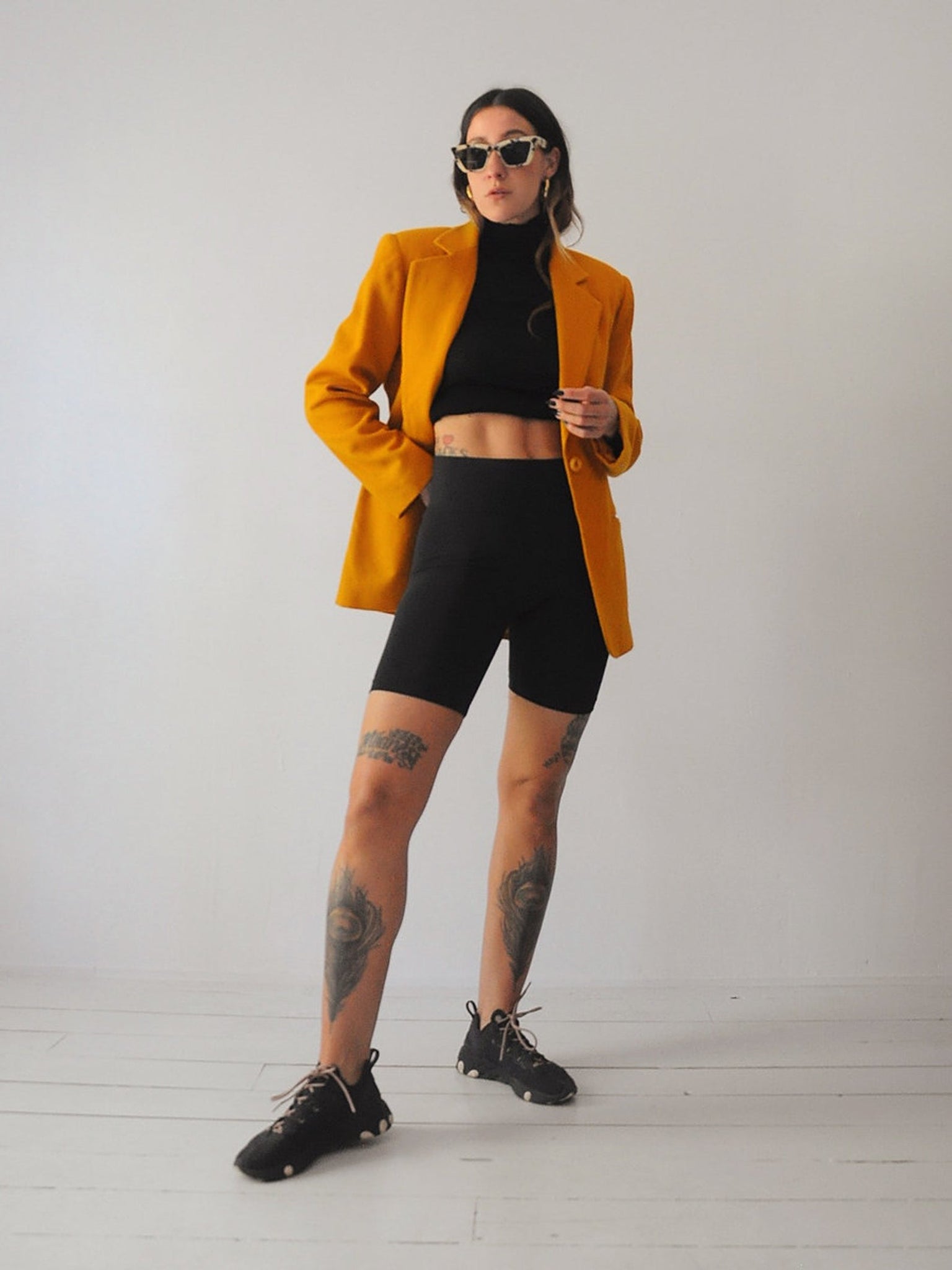 Turmeric Wool Blazer