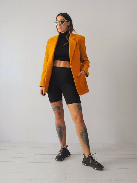 Turmeric Wool Blazer