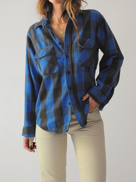 Blue Buffalo Plaid Flannel