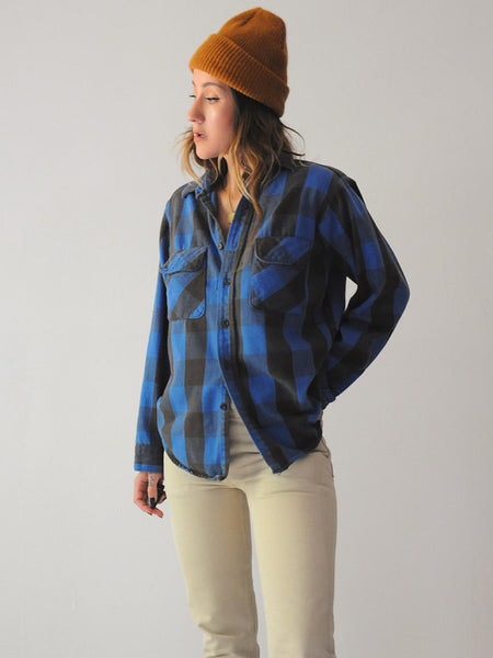 Blue Buffalo Plaid Flannel
