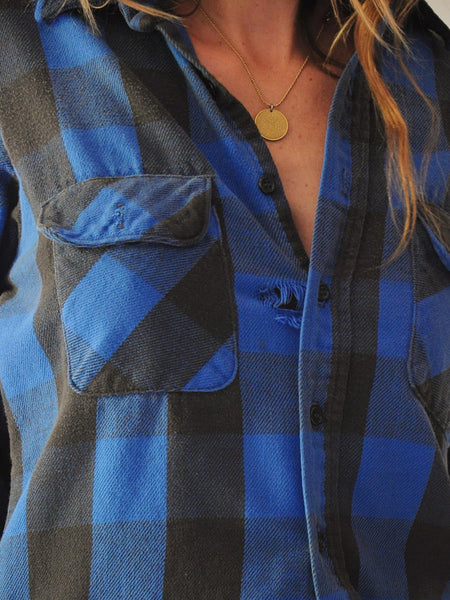 Blue Buffalo Plaid Flannel
