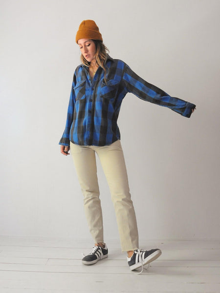 Blue Buffalo Plaid Flannel