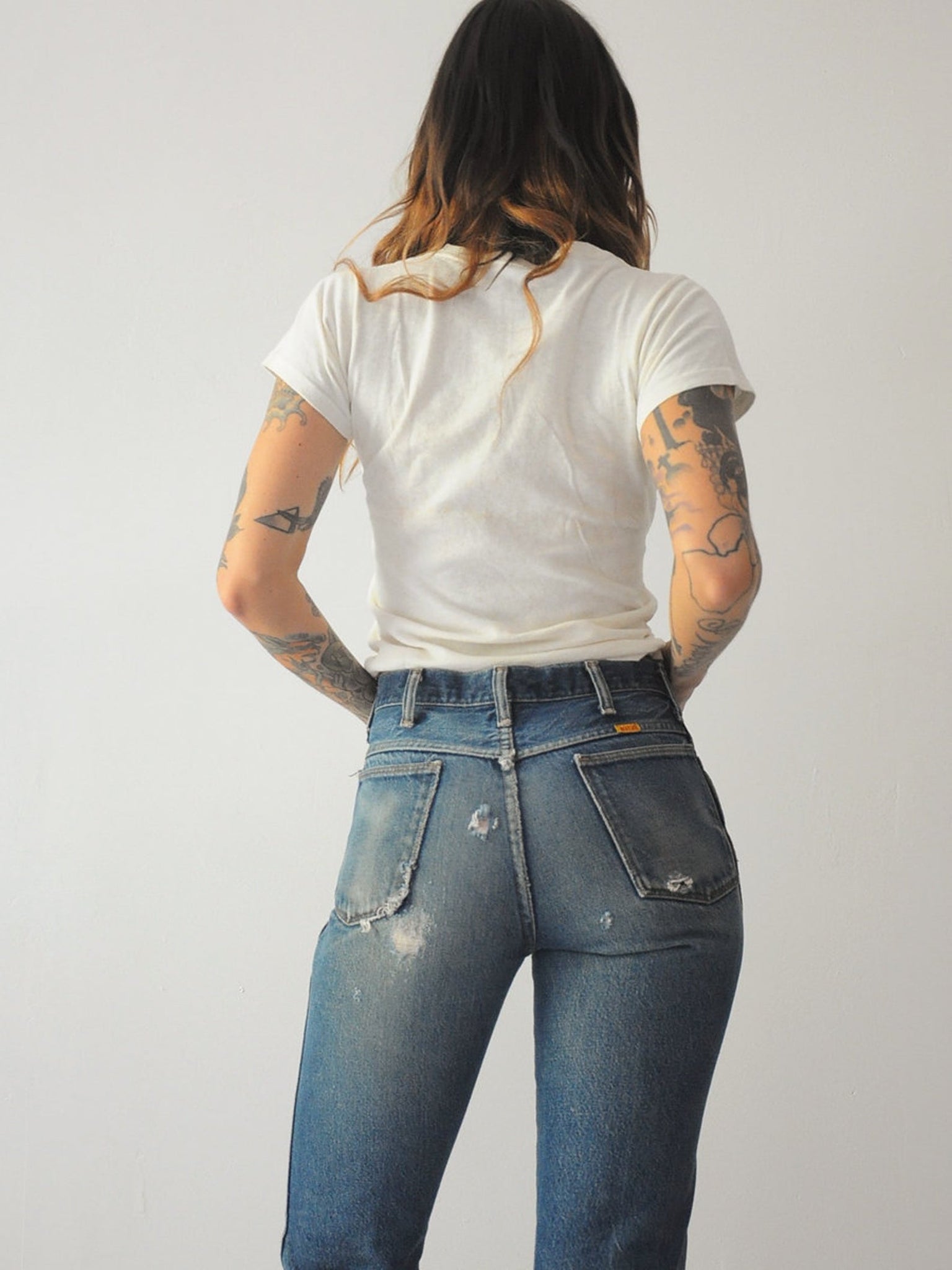 Faded Rustler Jeans 29x28