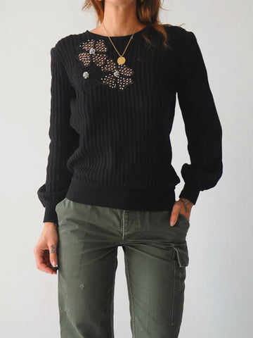 Valentino Cut Out Sweater
