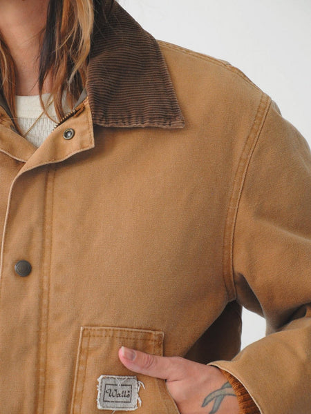 Tan Canvas Chore Coat