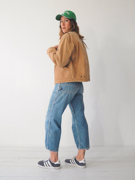 Tan Canvas Chore Coat