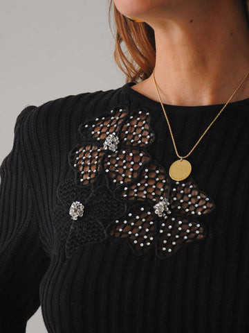 Valentino Cut Out Sweater