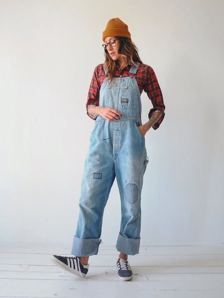 50's OshKosh Patched Overalls