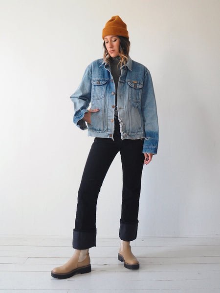 70's Faded Rustler Jean Jacket