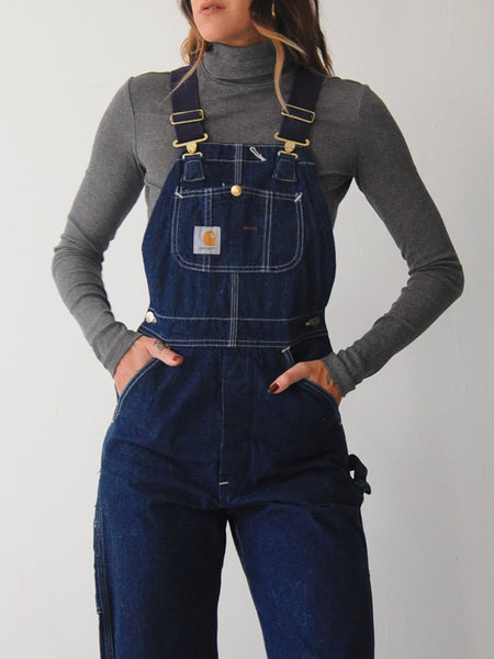 Carhartt Dark Wash Overalls