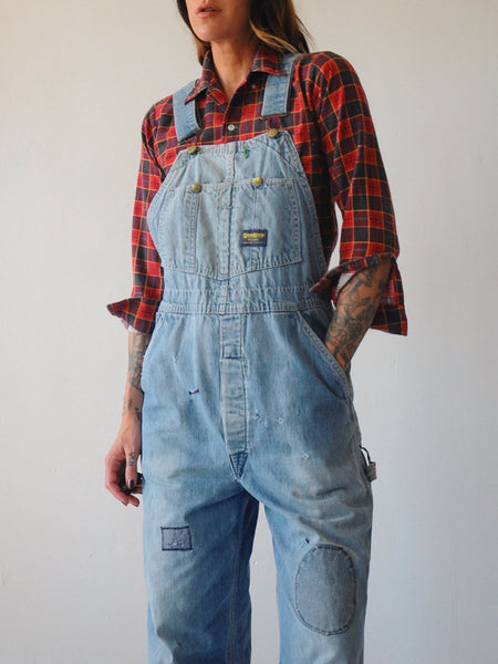 50's OshKosh Patched Overalls