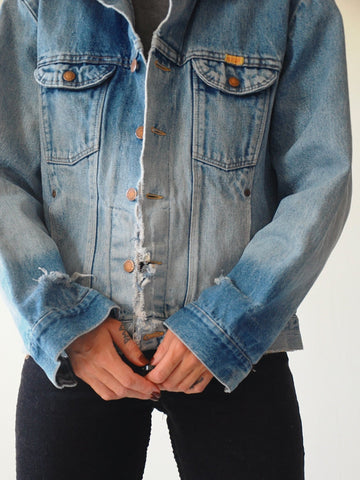 70's Faded Rustler Jean Jacket