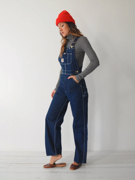 Carhartt Dark Wash Overalls