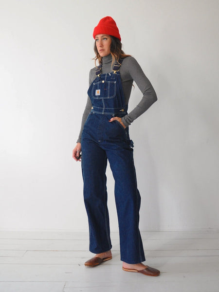 Carhartt Dark Wash Overalls