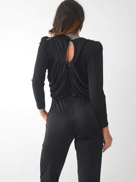 Olivia Strong Shoulder Jumpsuit