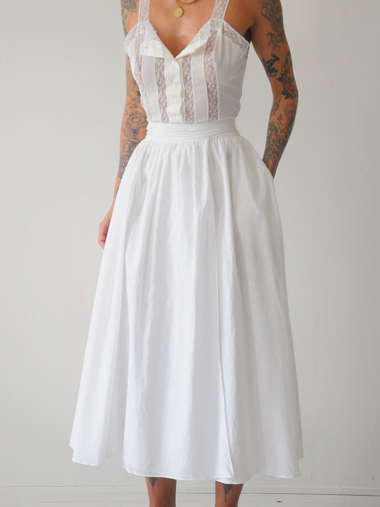Ralph Lauren Cotton Wrap Skirt