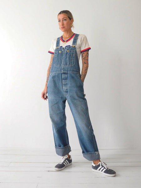 70's Painted Big Smith Overalls