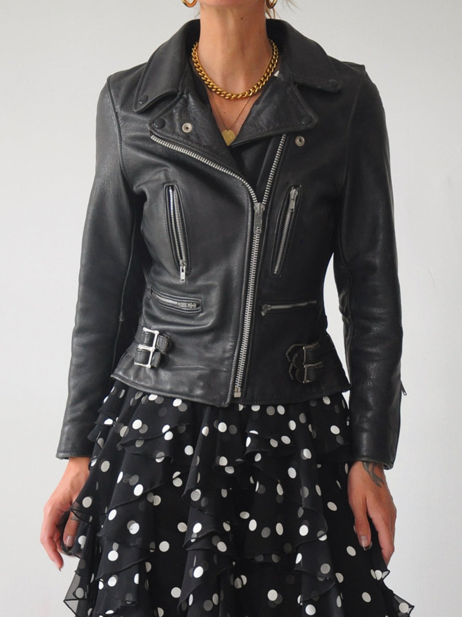 British Leather Moto Jacket