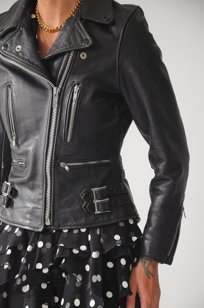 British Leather Moto Jacket