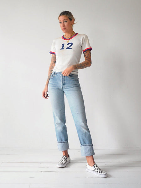 Levi's 501 Patched Jeans 27x32