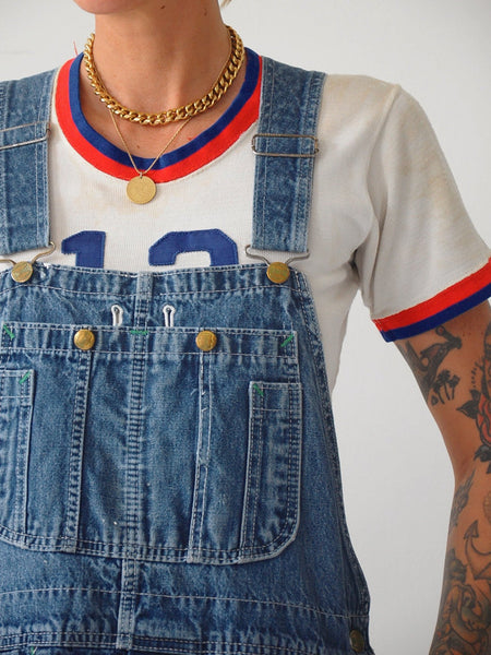 70's Painted Big Smith Overalls