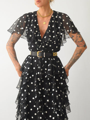 Camille Polka Dot Dress