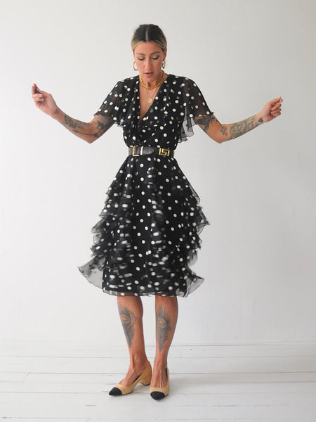 Camille Polka Dot Dress