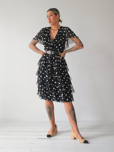 Camille Polka Dot Dress