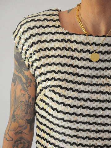 60's Paige Sequined Tank