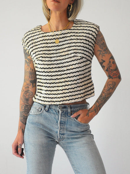 60's Paige Sequined Tank
