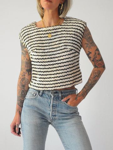 60's Paige Sequined Tank