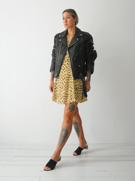 60's Lesco Leather Moto Jacket