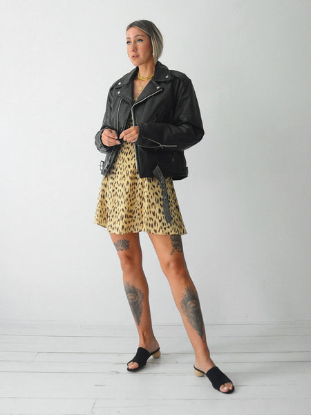 60's Lesco Leather Moto Jacket