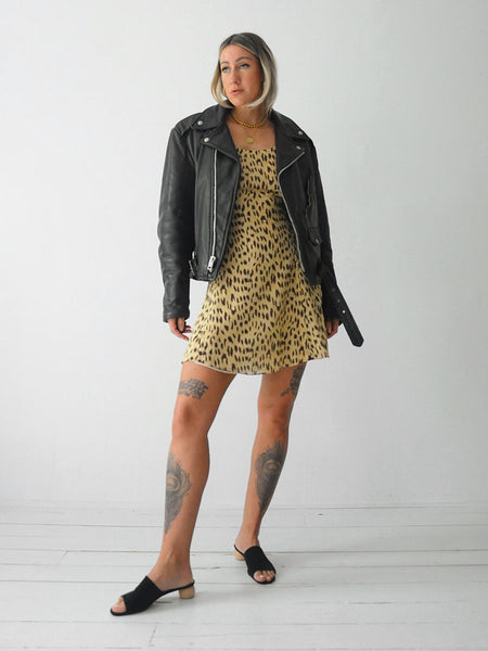60's Lesco Leather Moto Jacket