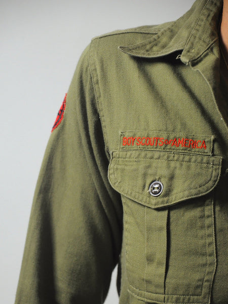 50's Patched Boy Scout Shirt