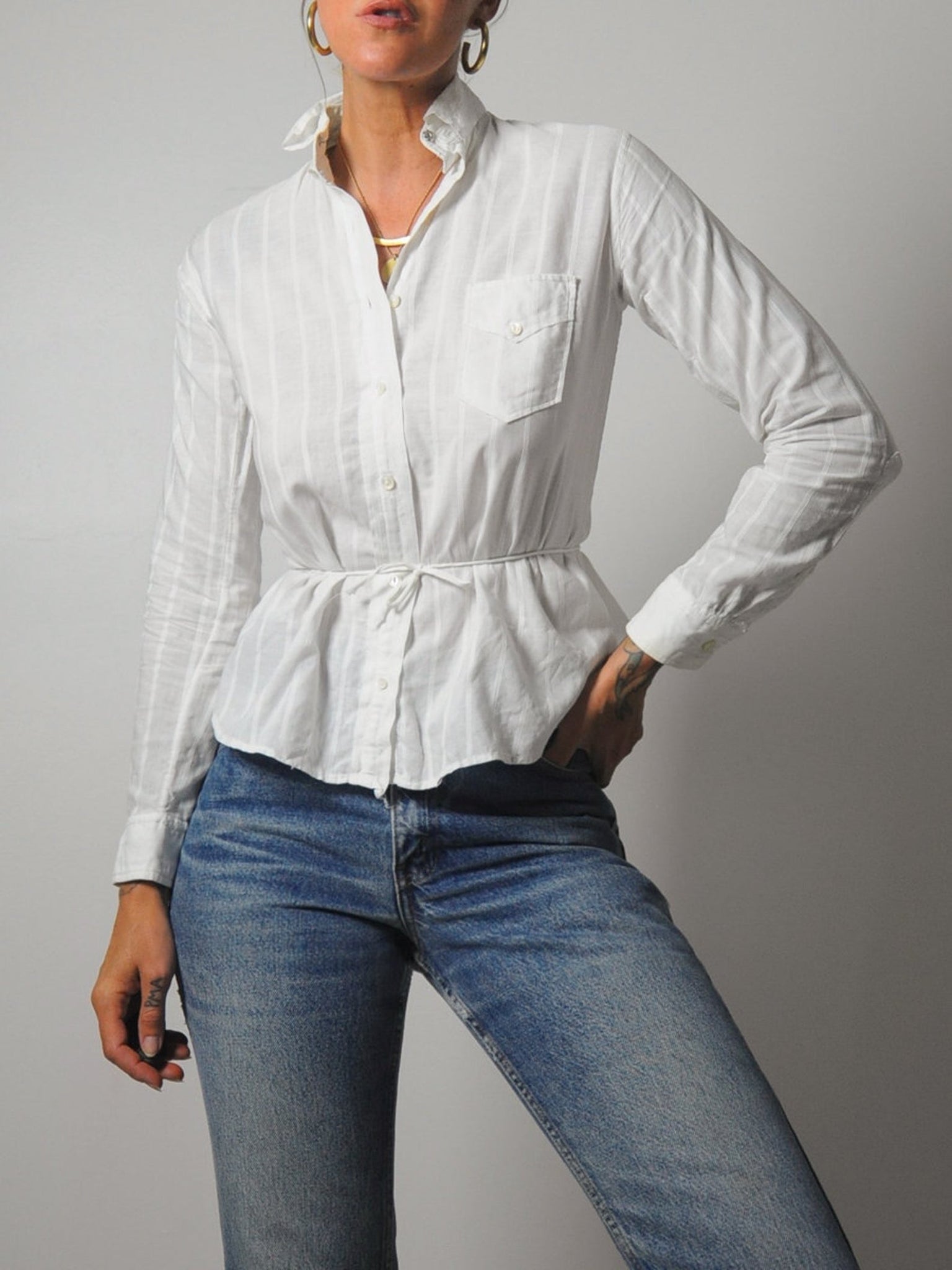 Mabel Victorian Peplum Blouse