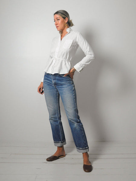 Mabel Victorian Peplum Blouse