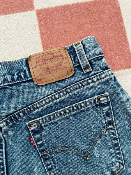 Levi's 505 Destroyed Cut Offs