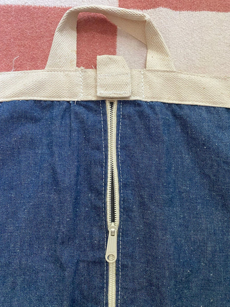 1970's Denim Garment Bag