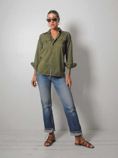 50's Patched Boy Scout Shirt
