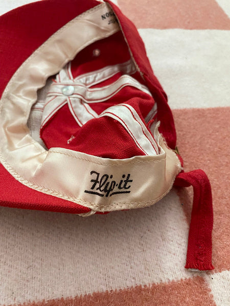 1960's Linen Flip-It Hat