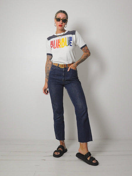 1970's Rainbow Purdue Tee