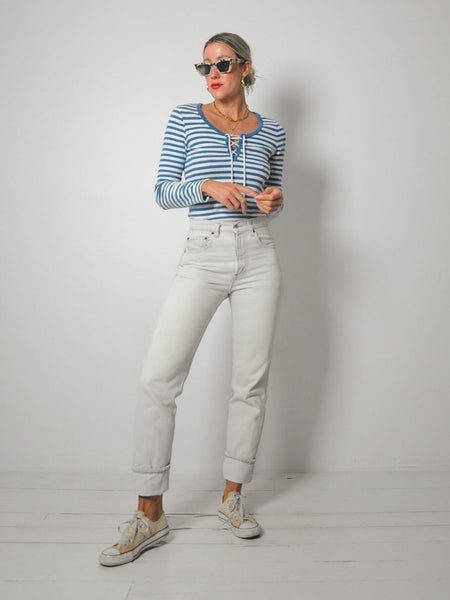 Levi's White Wash 505s 28x31
