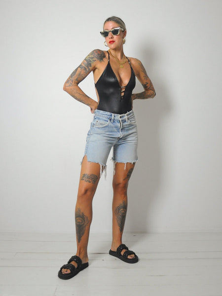 1970's Levi's Faded & Frayed Cut Offs