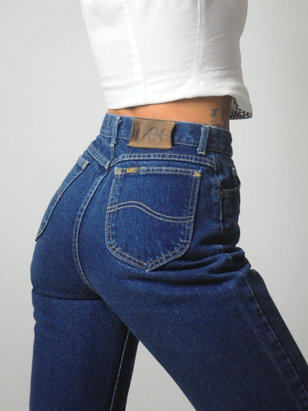 Indigo Wash Lee Jeans 26x27.5