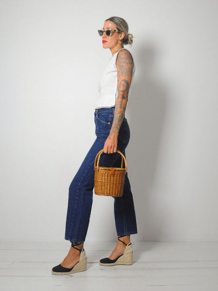 Indigo Wash Lee Jeans 26x27.5