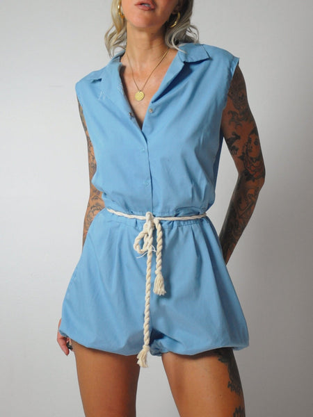 1950's Maureen's Gym Class Romper