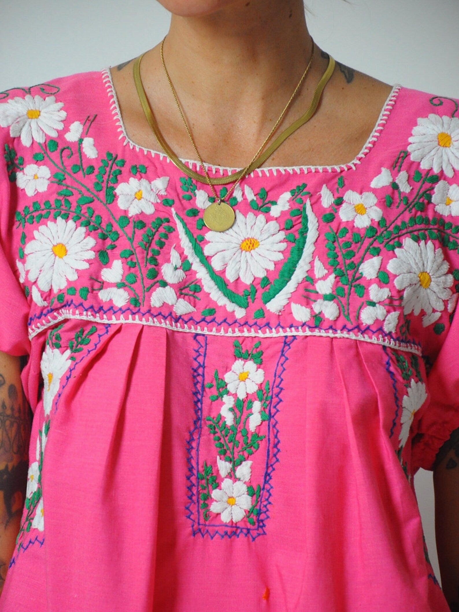 Maya Embroidered Dress